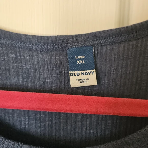 Old Navy Luxe Navy Top - Picture 3 of 4